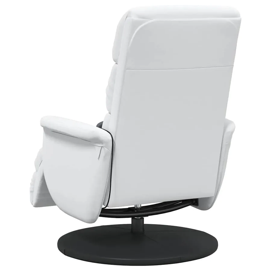 Fauteuil inclinable Blanc PU - 7