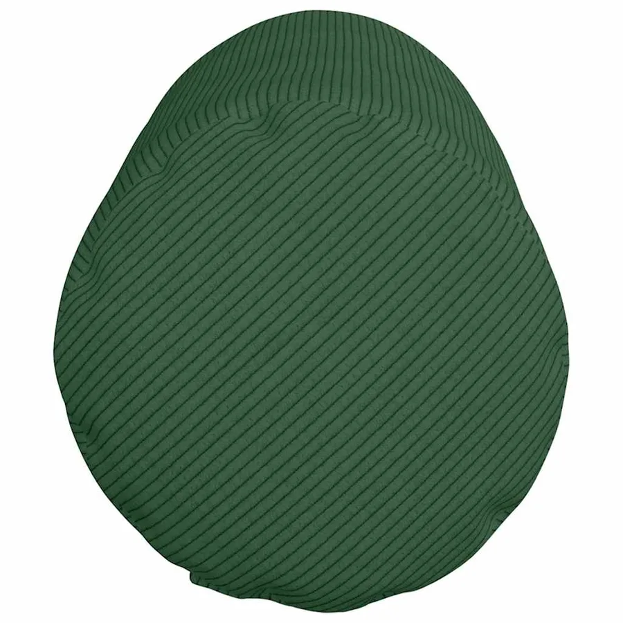 Coussins d'accent 2 pcs Vert foncé Ø 25 x 70 cm - 7