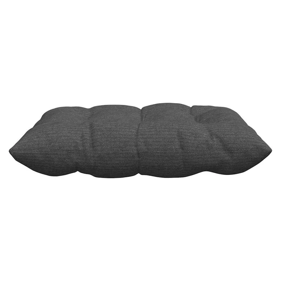 Coussins de siège 4 pcs Gris foncé 40 x 40 x 6 cm - 6