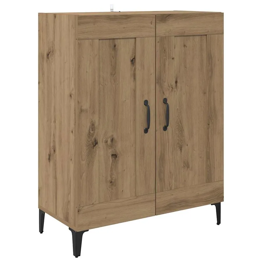 Buffet Chêne artisanal 69,5 x 34 x 90 cm Bois d'ingénierie - 2