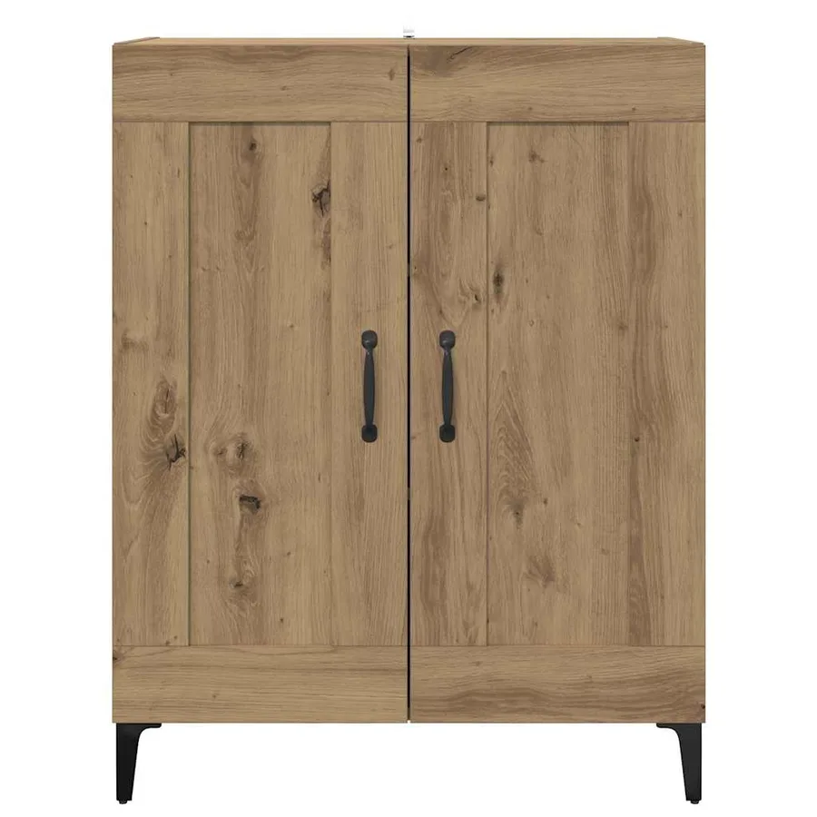 Buffet Chêne artisanal 69,5 x 34 x 90 cm Bois d'ingénierie - 6