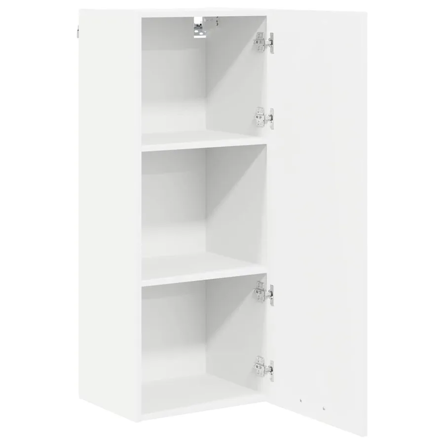Armoire suspendue Blanc 40 x 31 x 100 cm Bois d'ingénierie - 5