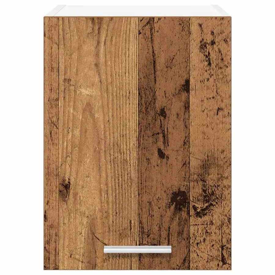 Armoire suspendue Bois ancien et Blanc 30 x 31 x 40 cm - 6