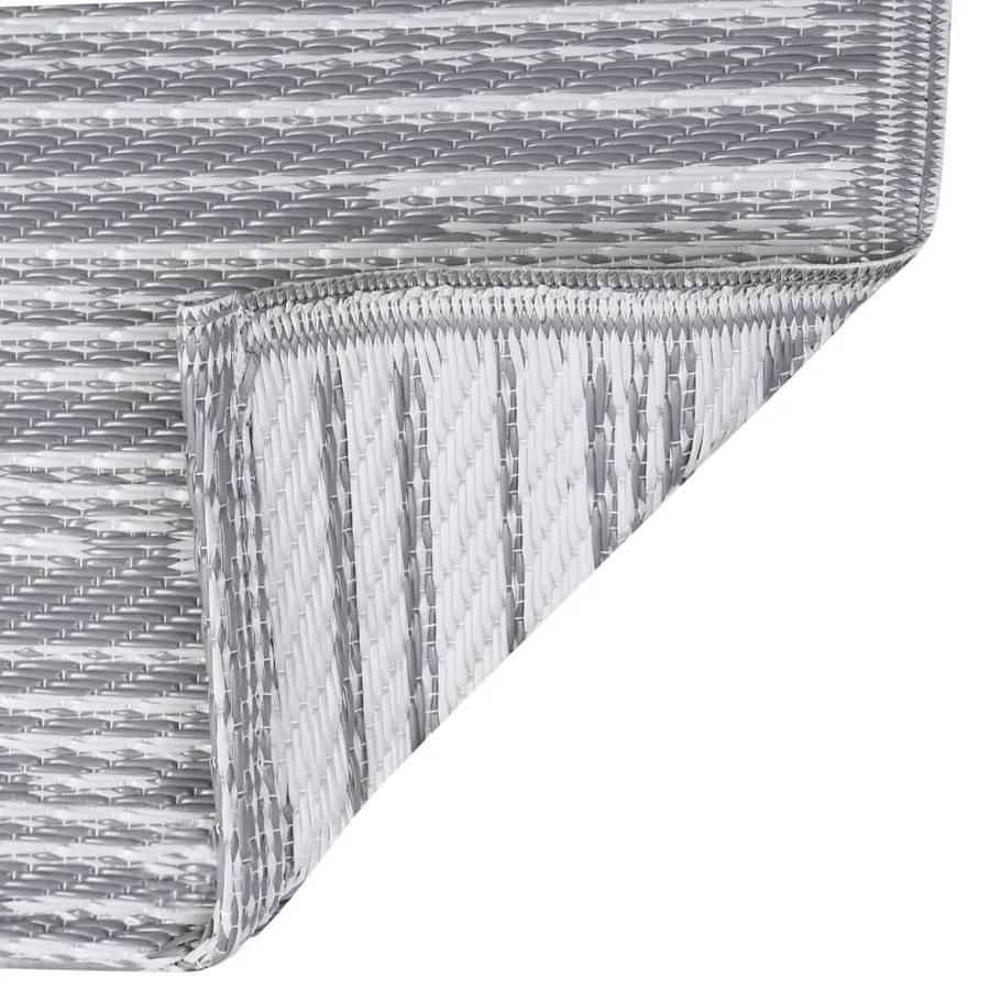 Tapis d'extérieur ARAKIL Gris 160x230 cm PP - 6
