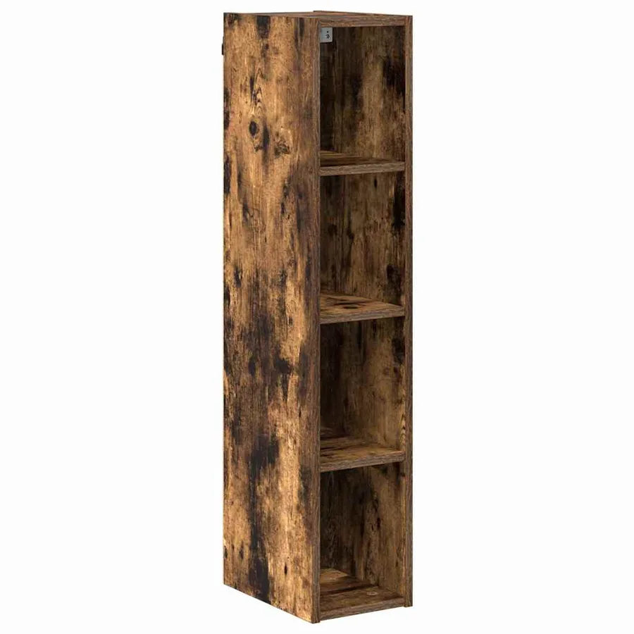 Armoire suspendue avec stockage Chêne fumé 20 x 29,5 x 100 cm - 2