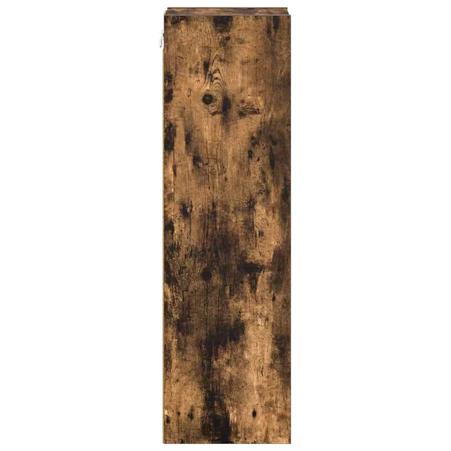 Armoire suspendue avec stockage Chêne fumé 20 x 29,5 x 100 cm - 6