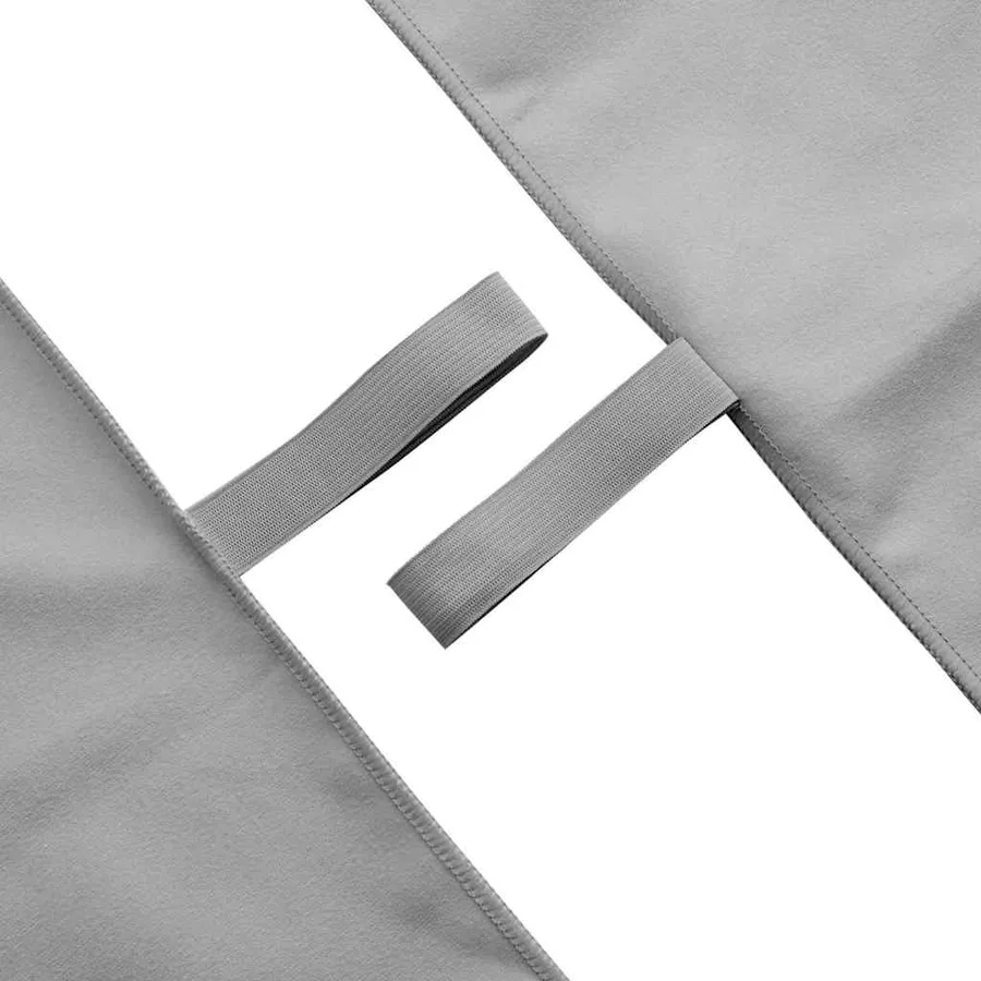 Serviettes de sport 2 pcs Gris foncé 100 x 50 cm - 5