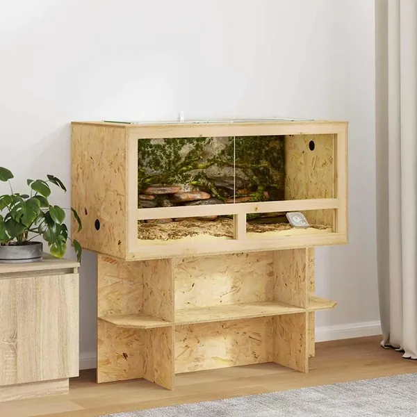 Terrarium Marron 100 x 50 x 50 cm OSB