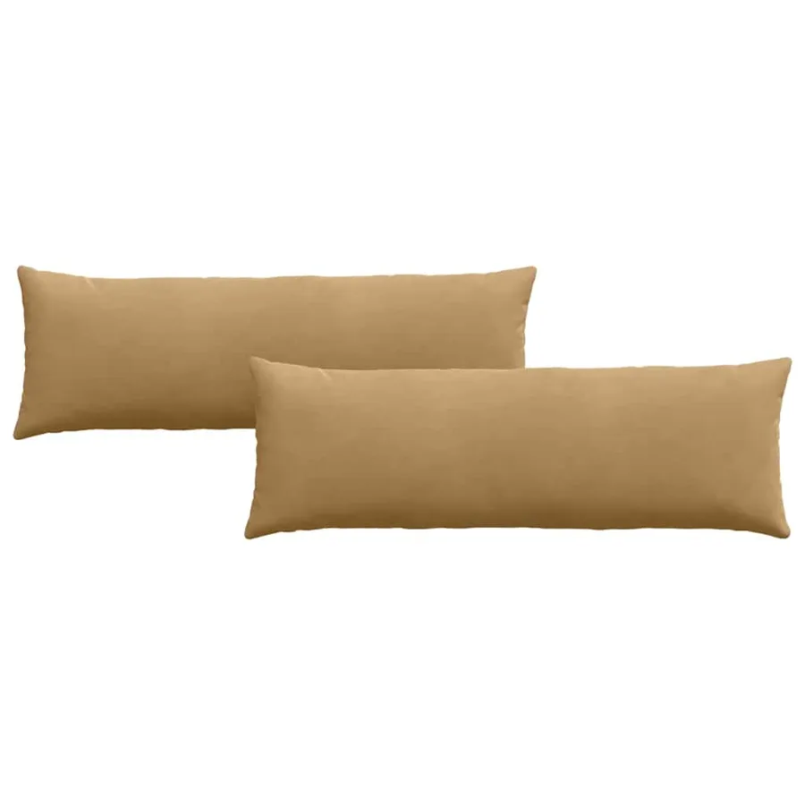 Coussins de canapé 2 pcs Marron 120 x 40 cm - 2