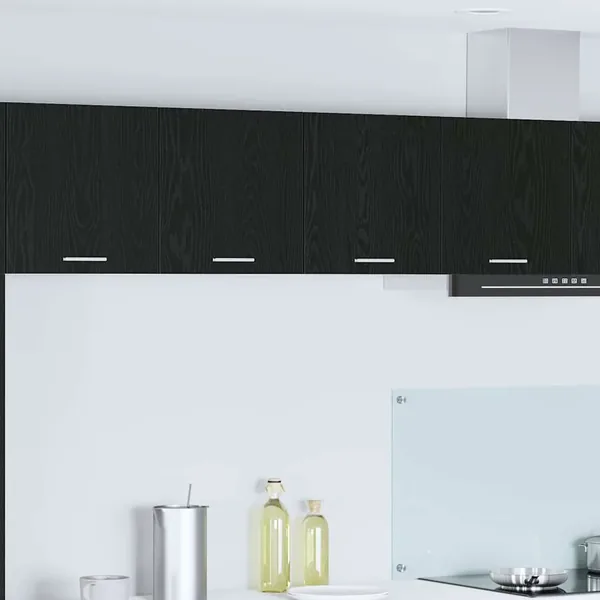 Armoire suspendue Chêne noir 80 x 31 x 40 cm Bois d'ingénierie