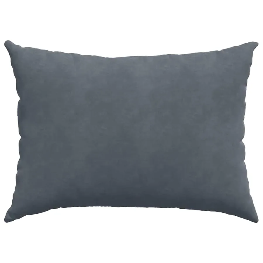 Coussins de canapé 2 pcs Gris foncé 70 x 50 cm - 6