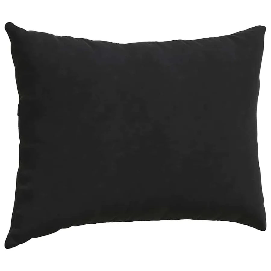 Coussins de canapé 2 pcs Noir 70 x 50 cm - 5