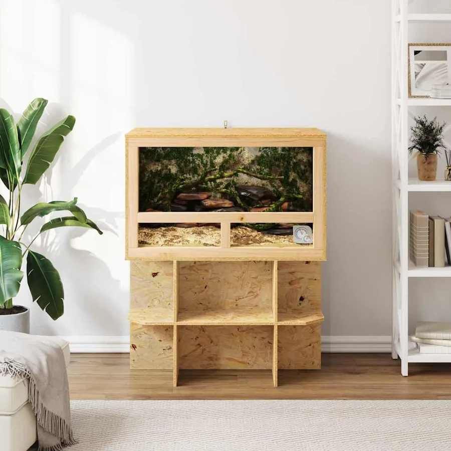 Terrarium Marron 80 x 50 x 100 cm OSB - 4