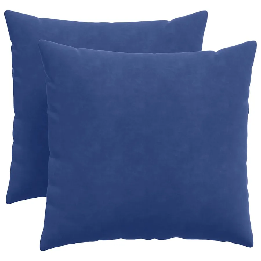 Coussins de canapé 2 pcs Bleu police 50 x 50 cm - 2