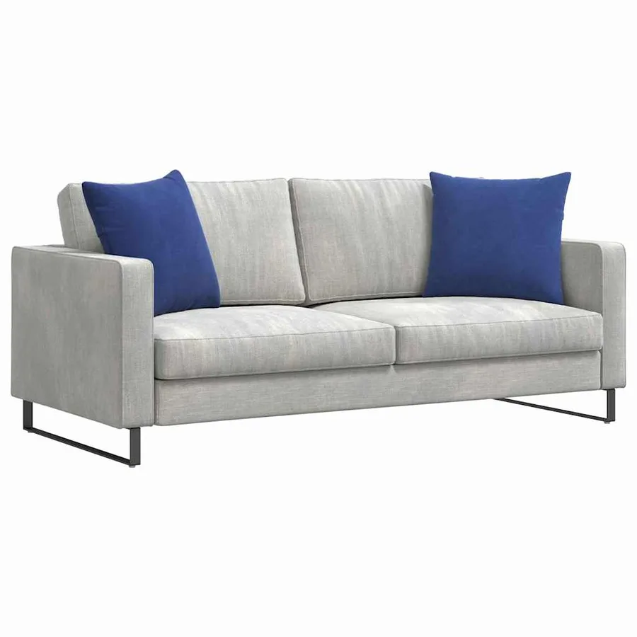 Coussins de canapé 2 pcs Bleu police 50 x 50 cm - 3