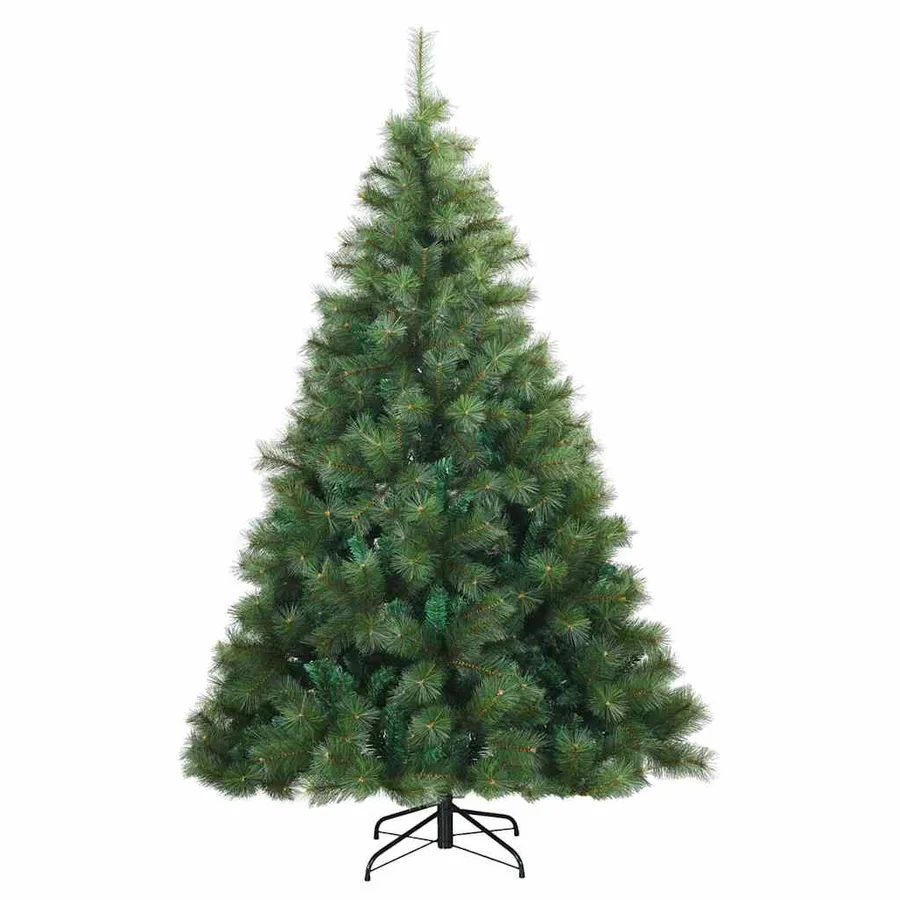 Sapin de Noël Artificiel à Branches Articulées Vert 210 cm - 3