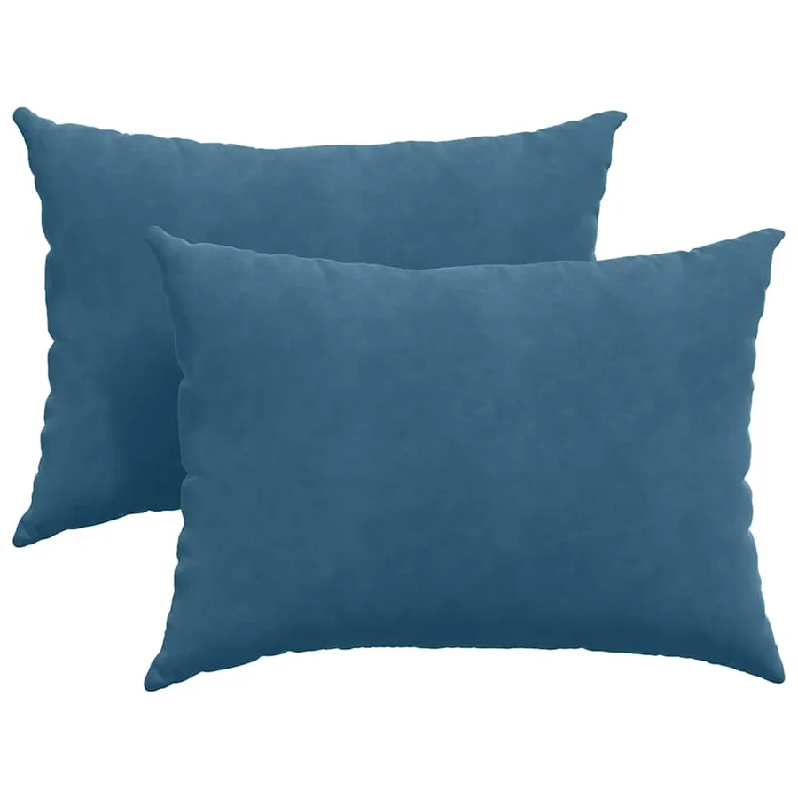 Coussins de canapé 2 pcs Bleu 70 x 50 cm - 2