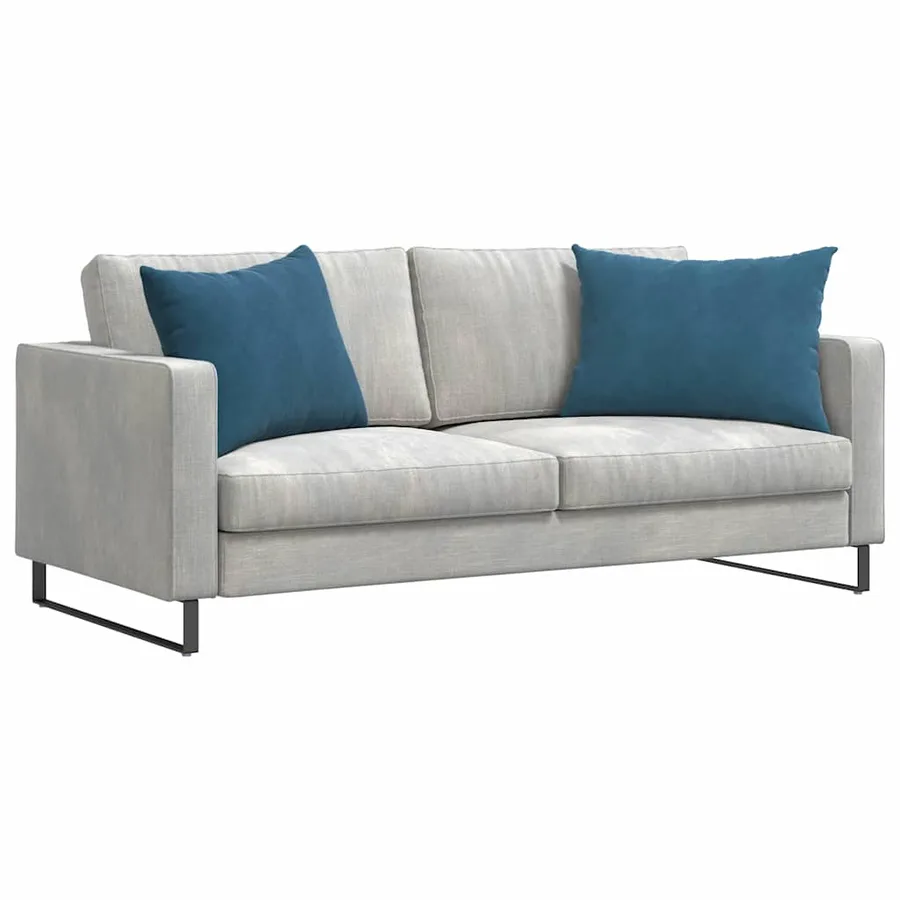Coussins de canapé 2 pcs Bleu 70 x 50 cm - 3