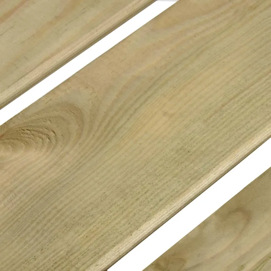 Banc de jardin 172 cm bois de pin imprégné - 5