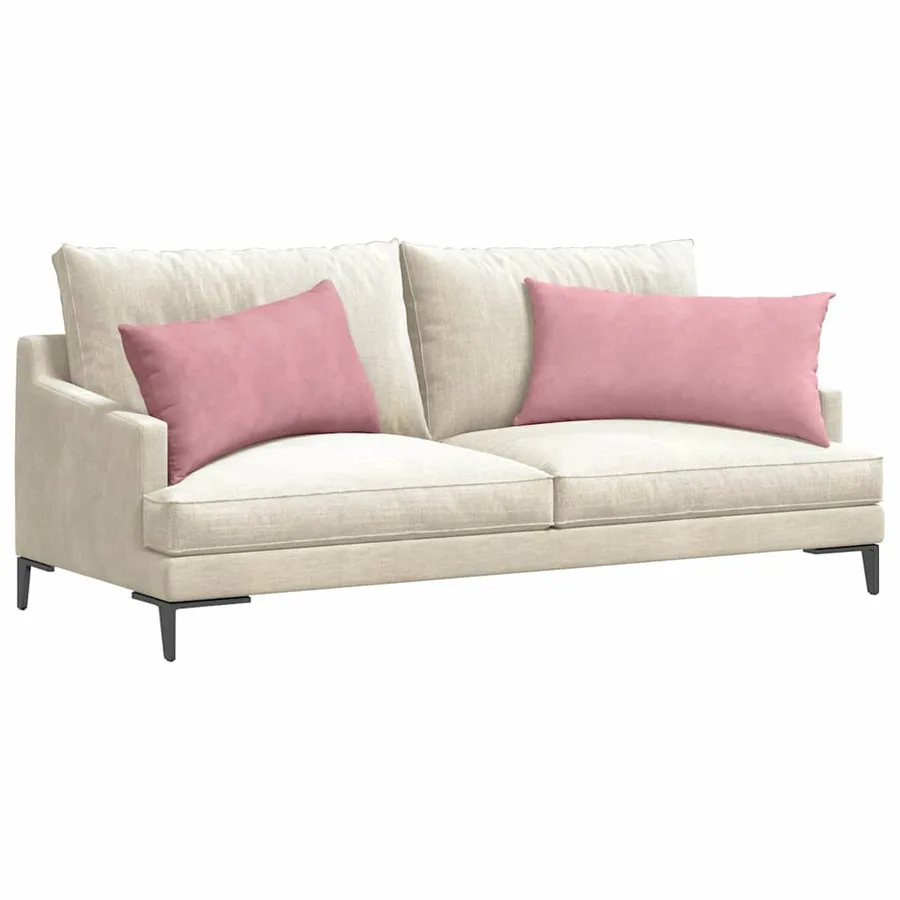 Coussins de canapé 2 pcs Rose 80 x 40 cm - 3