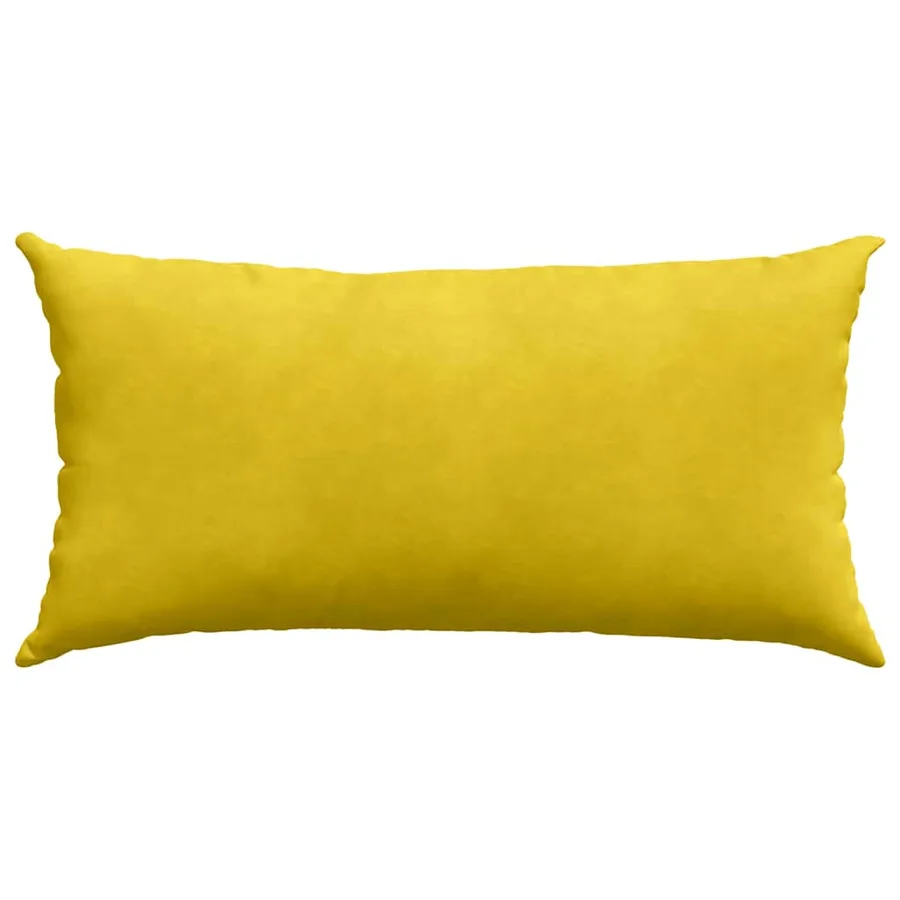 Coussins de canapé 2 pcs Jaune 80 x 40 cm - 6