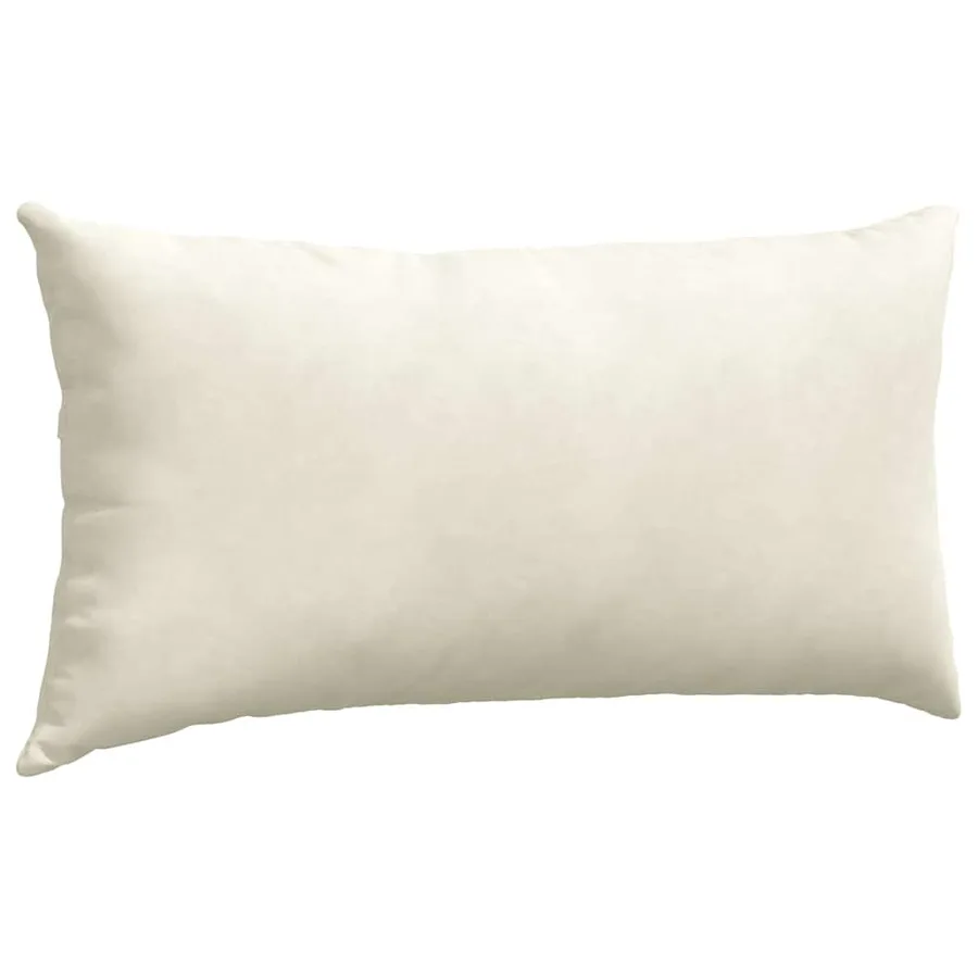 Coussins de canapé 2 pcs Crème 80 x 40 cm - 5