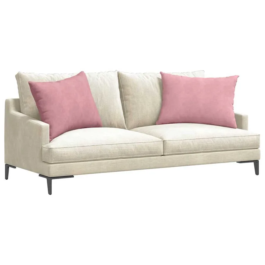 Coussins de canapé 2 pcs Rose 70 x 50 cm - 3