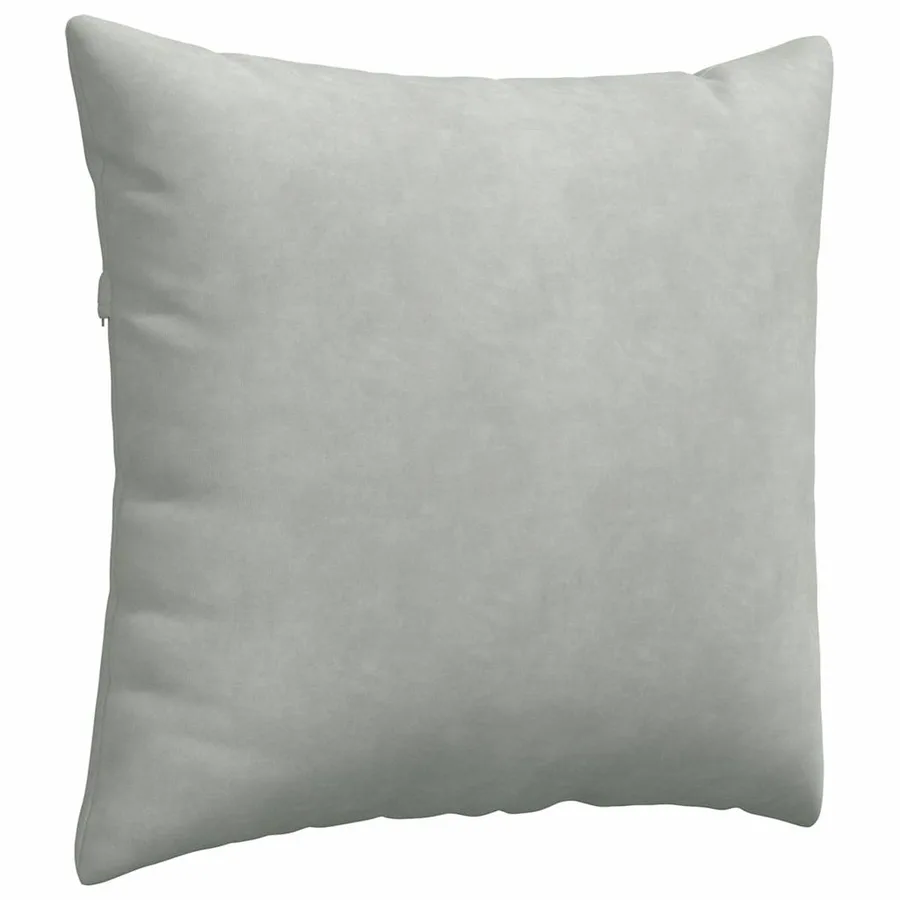 Coussins de canapé 2 pcs Gris clair 45 x 45 cm - 5