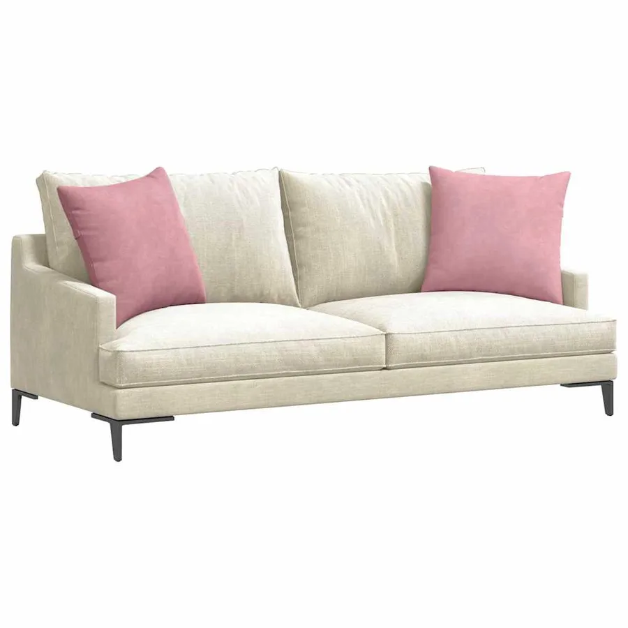 Coussins de canapé 2 pcs Rose 50 x 50 cm - 3