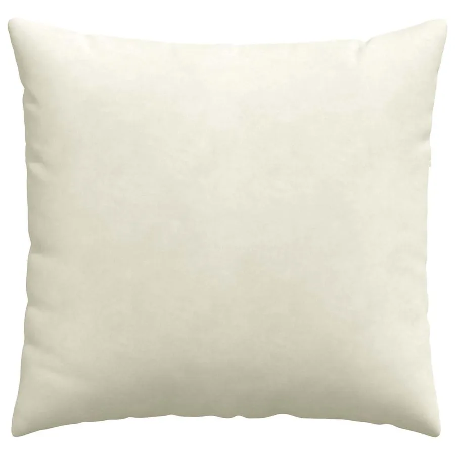 Coussins de canapé 2 pcs Crème 45 x 45 cm - 6