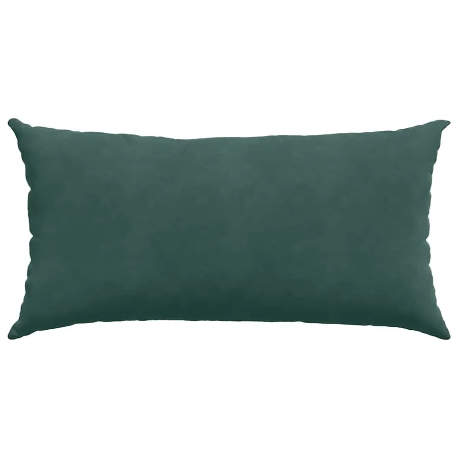 Coussins de canapé 2 pcs Vert foncé 80 x 40 cm - 6