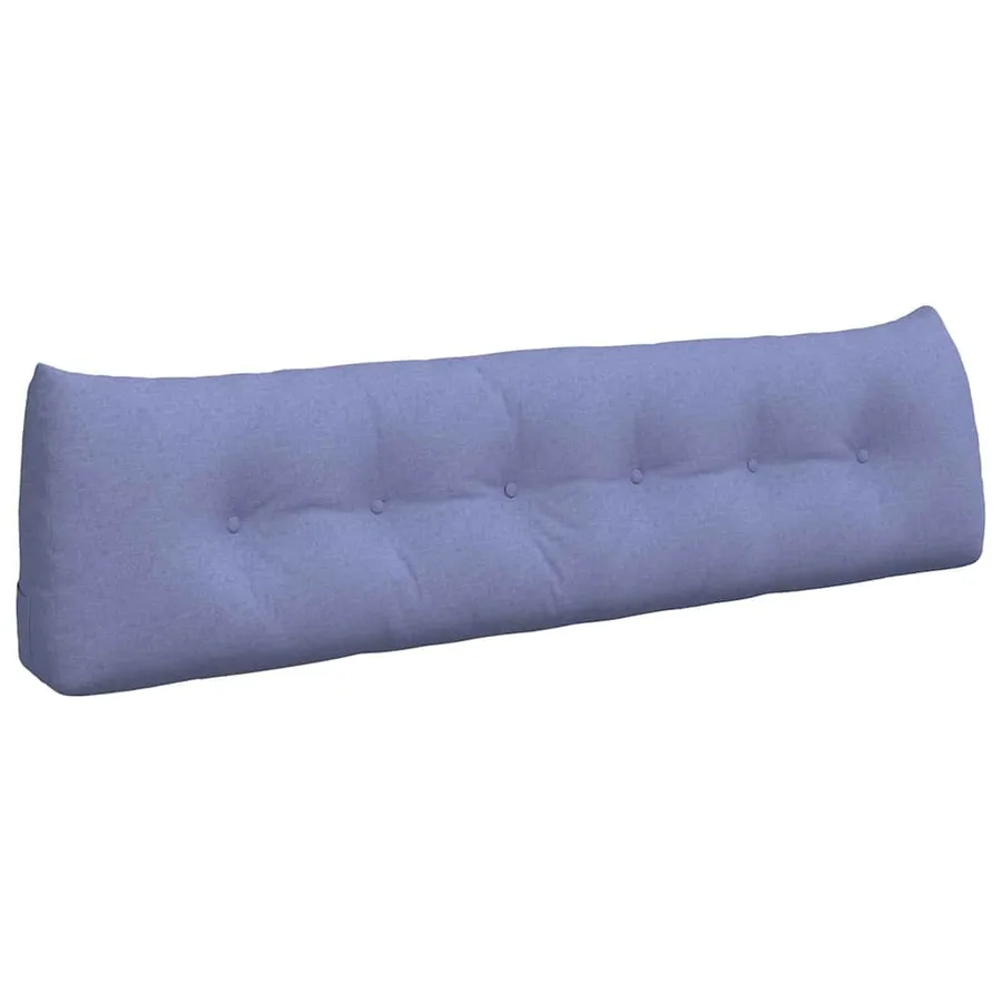Coussin de Dos Bleu denim 180 x 24 x 50 cm tissu - 2