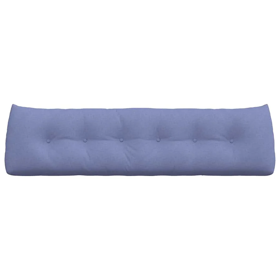 Coussin de Dos Bleu denim 180 x 24 x 50 cm tissu - 6