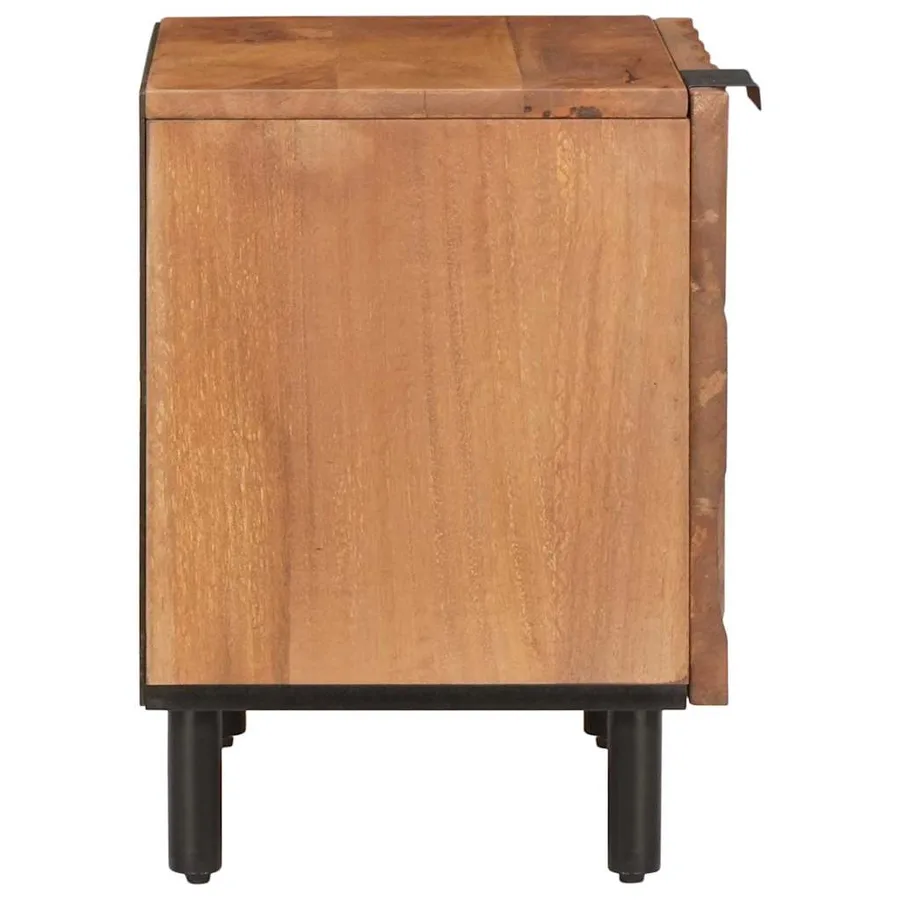 Cabinet de chevet 2 pcs Marron 40 x 33 x 46 cm - 5