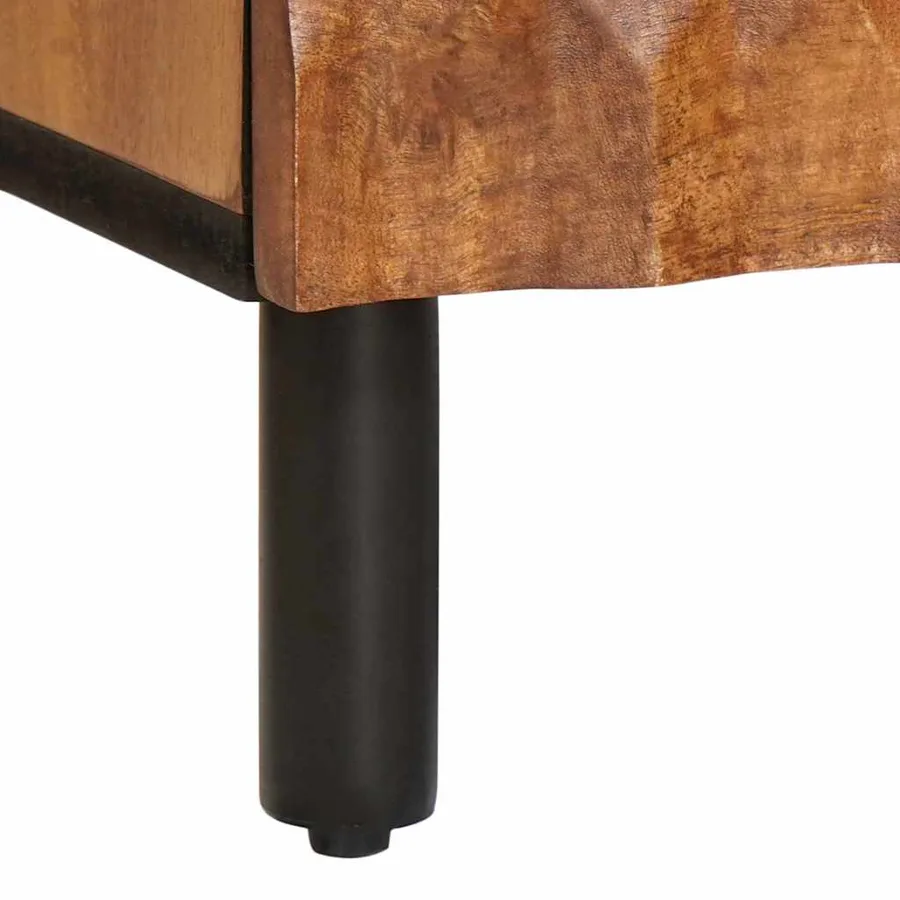 Cabinet de chevet 2 pcs Marron 40 x 33 x 46 cm - 8