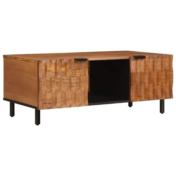 Table basse Marron 100 x 54 x 40 cm Bois de mangue massif