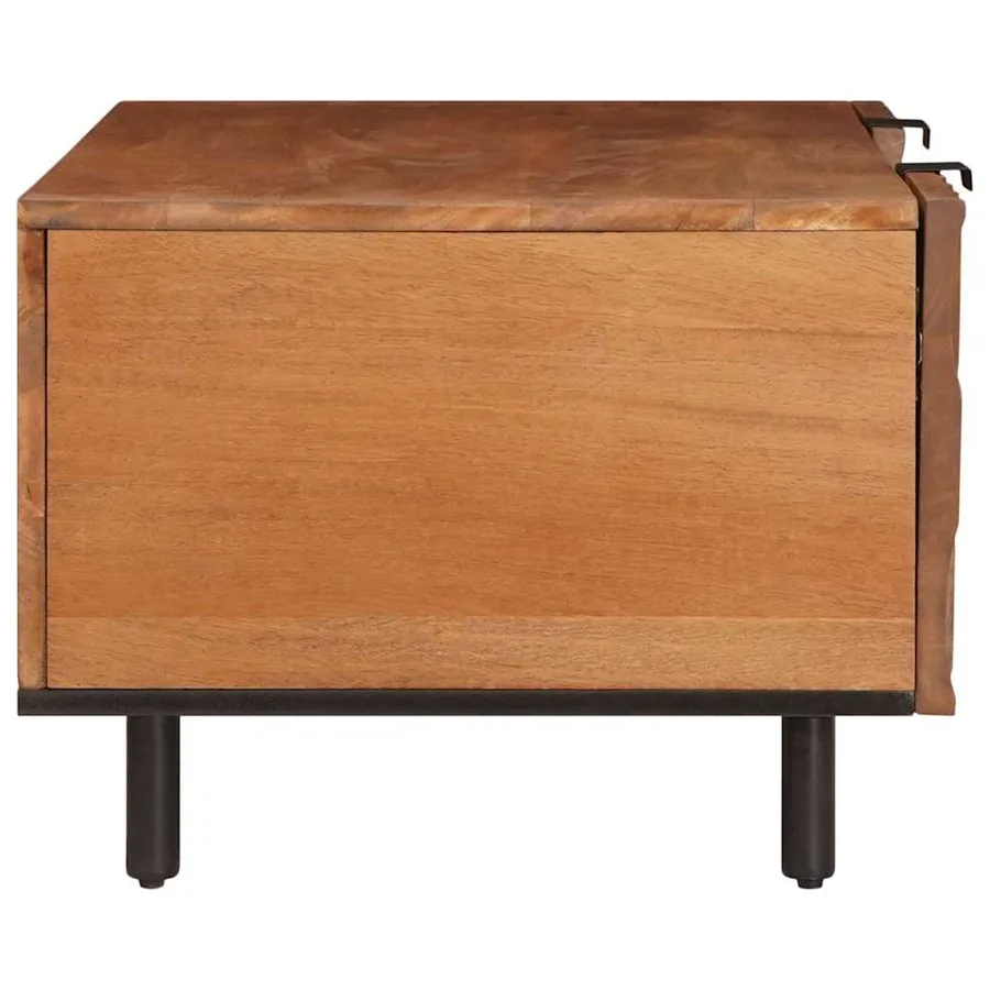 Table basse Marron 100 x 54 x 40 cm Bois de mangue massif - 4