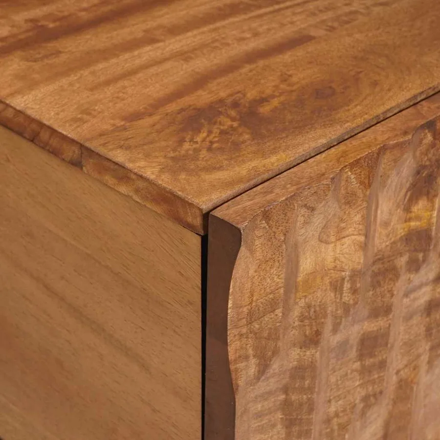 Table basse Marron 100 x 54 x 40 cm Bois de mangue massif - 6