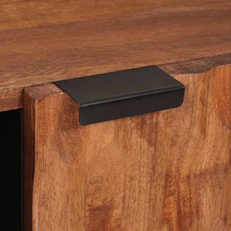 Table basse Marron 100 x 54 x 40 cm Bois de mangue massif - 7