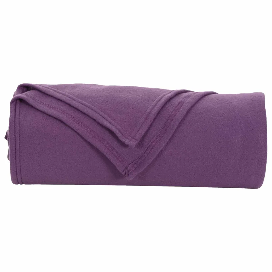 Couvertures à jeter 6 pcs Violet 170 x 130 cm Toison - 5
