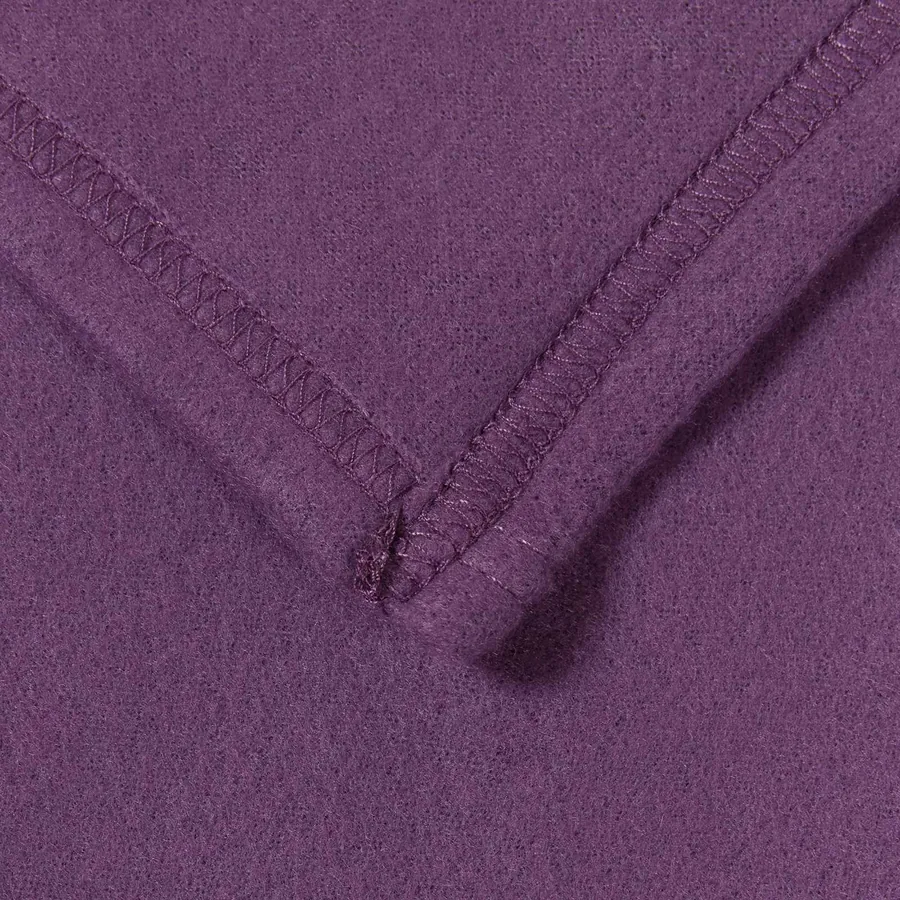 Couvertures à jeter 6 pcs Violet 170 x 130 cm Toison - 6