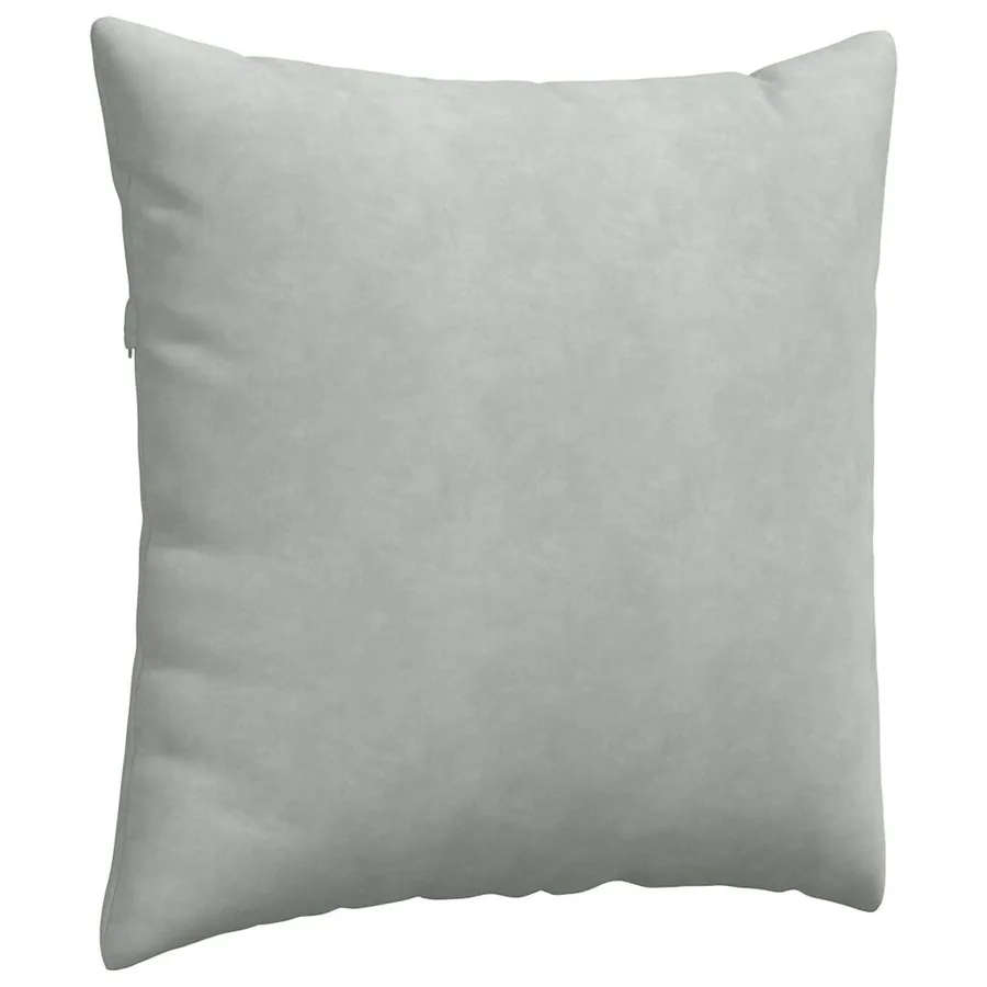 Coussins de canapé 2 pcs Gris clair 80 x 80 cm - 5
