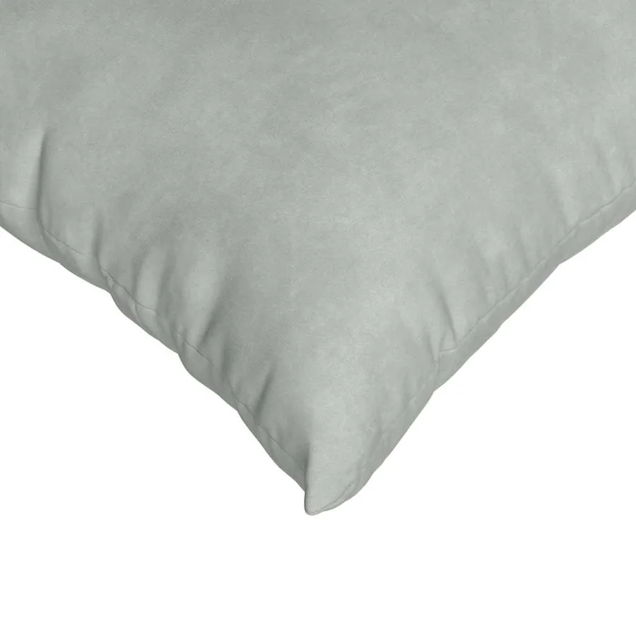 Coussins de canapé 2 pcs Gris clair 80 x 80 cm - 7