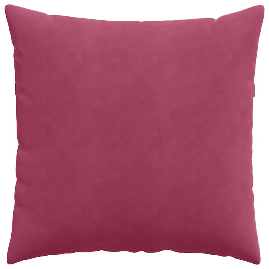 Coussins de canapé 2 pcs Bordeaux 80 x 80 cm - 6