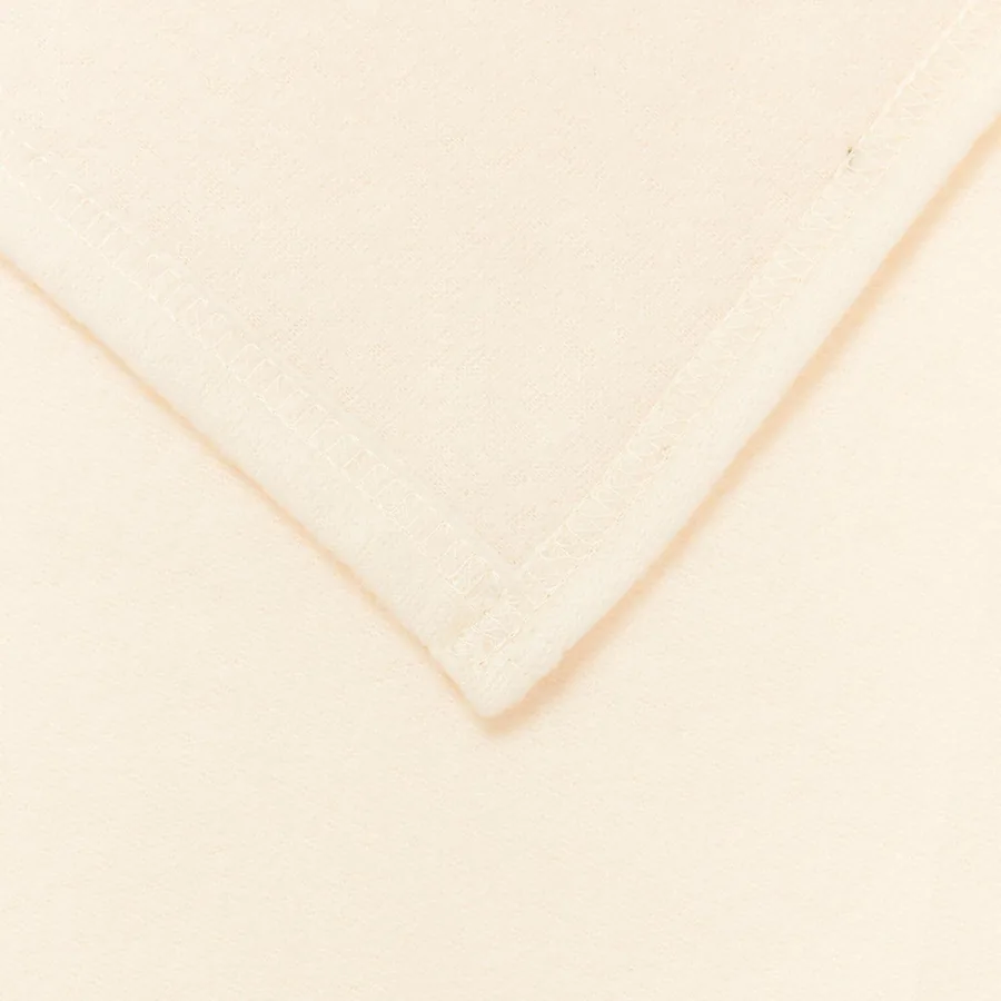 Couvertures à jeter 6 pcs Crème 240 x 220 cm Toison - 6