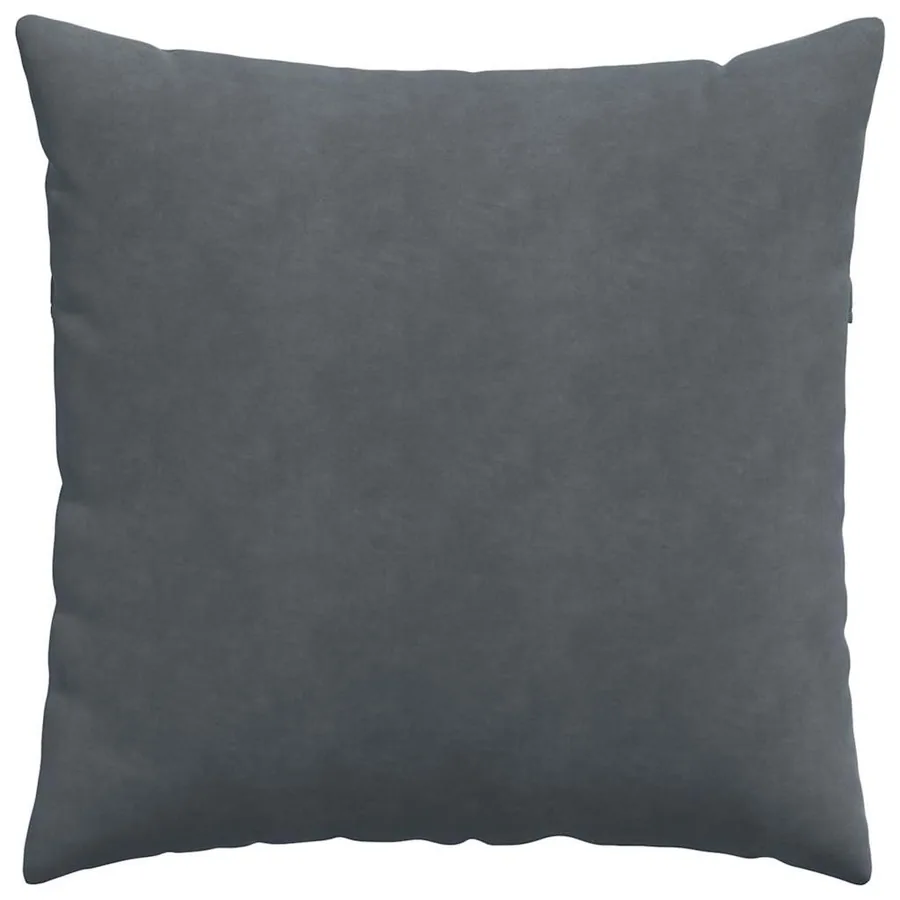 Coussins de canapé 2 pcs Gris foncé 60 x 60 cm - 6