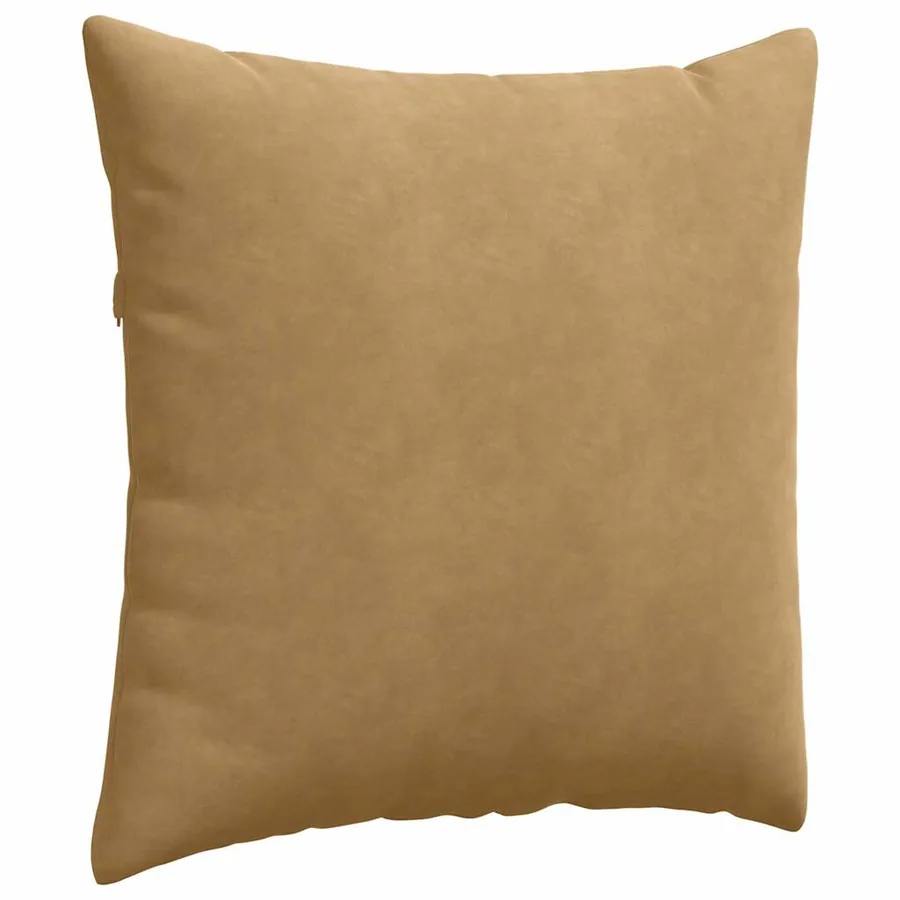 Coussins de canapé 2 pcs Marron 60 x 60 cm - 5