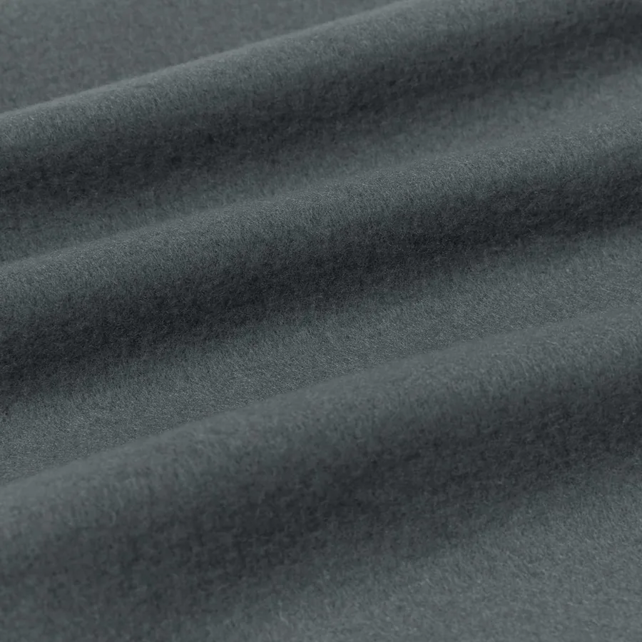 Couvertures à jeter 6 pcs Gris foncé 270 x 240 cm Toison - 7