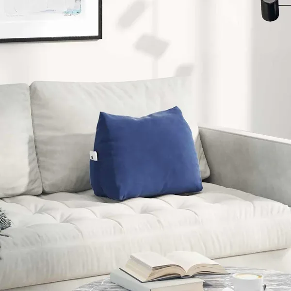 Coussin de Dos Bleu police 45 x 20 x 35 cm