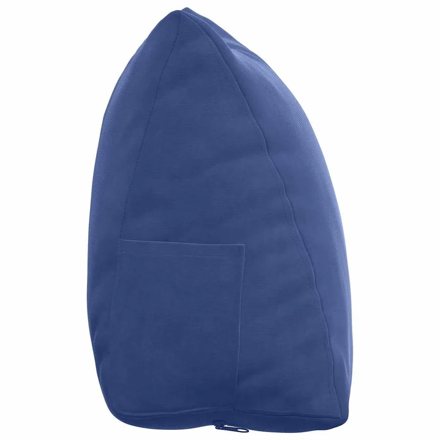 Coussin de Dos Bleu police 45 x 20 x 35 cm - 7